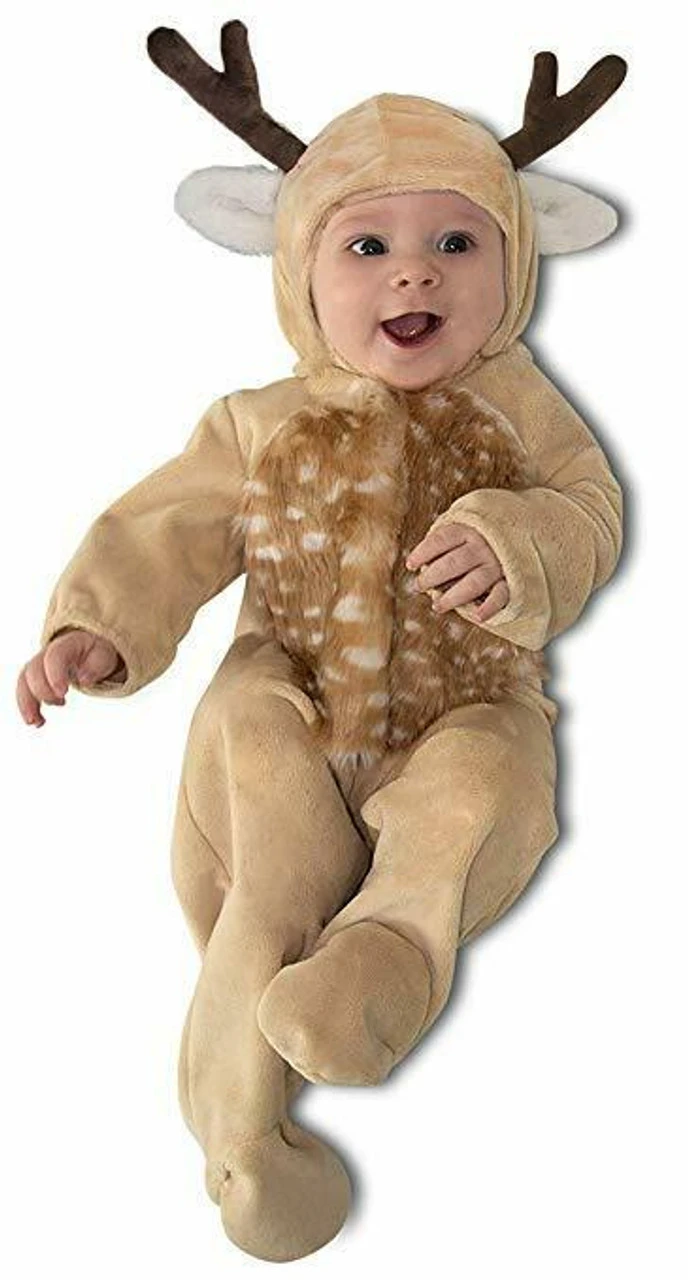 Princess Paradise Lil Buck Deer Infants New Born Baby Halloween Costume PP4675 3 Princess Paradise Lil Buck Deer Infants New Born Baby Halloween Costume PP4675
