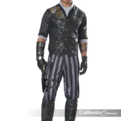 California Costumes Steampunk Goth Commander Adult Mens Halloween Costume 01057