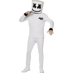 InSpirit Designs Marshmello DJ EDM Dance Music Adult Halloween Costume 103504