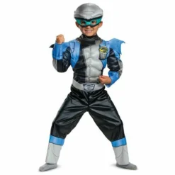 Disguise Power Rangers Silver Beast Morphers Toddlers Halloween Costume 104749