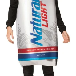Rasta Imposta Natural Light Beer Can Tunic Adult Unisex Halloween Costume GC255
