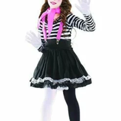 Party King Mesmerizing Mime Skirt Shirt Cute Childrens Halloween Costume PK222C