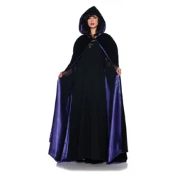 Underwraps 63 Inch DLX Velvet And Satin Cape Purple Halloween Costume One Size -Halloween Magique Store dd1ac759 7bec 599f a55b 4a5830830036 20851.1505855753