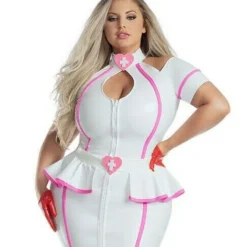 Starline Pink Nurse Sexy RN Front Line Babe Exam Halloween Plus Costume S2194X -Halloween Magique Store e099c12d 0d60 5c22 be82 66babea20af1 78778.1644602707