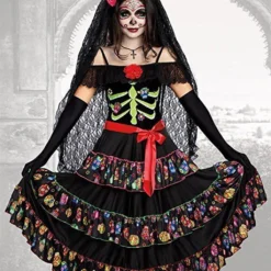 Dreamgirl Lady Of The Dead Dia De Los Muertos Womens Halloween Costume 10680 -Halloween Magique Store e2a469b9 f207 52f2 96f7 57e37280c30a 51731.1507324005