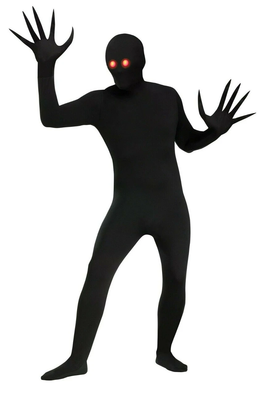 Fun World Fade Eye Shadow Demon Bodysuit Skin Fingers Halloween Costume 113654 3 Fun World Fade Eye Shadow Demon Bodysuit Skin Fingers Halloween Costume 113654