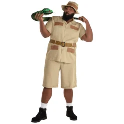 Amscan Safari Guide Steve Irwin Crocodile Hunter Uniform Mens Halloween Costume -Halloween Magique Store ee6e0b64 dc28 5efe aeaa d2fe6bf1602b 92163.1662065771