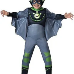 InCharacter Deluxe Wild Kratts Green Bat Child Boy Halloween Costume 142105