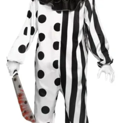 Fun World Killer Clown Circus Evil Horror Scary Teen Halloween Costume 131513 -Halloween Magique Store f64156c9 e636 5bfc 83ba af3a1f5ceb36 54222.1628868315