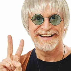 Costume Culture Dude Hippie Surf 60s Grey Wig Halloween Costume Accessory 21096 -Halloween Magique Store f8aba087 64c0 5f92 a06d b5ce76d0b1c3 55283.1559314005
