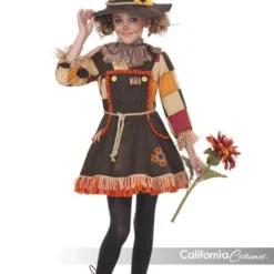 California Costumes Patchwork Scarecrow Autumn Girls Halloween Costume 00375 -Halloween Magique Store fd568e6f 545f 521a ab72 a45ca170f9e9 51594.1566328434